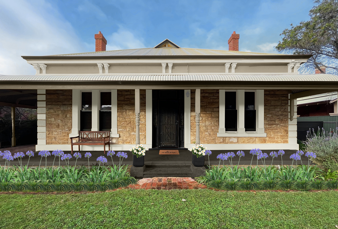 Exterior Colour Largs Bay after