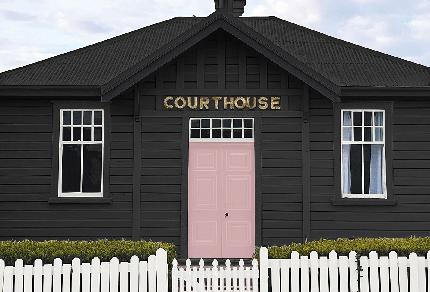 Exterior Colour The Courthouse Fairlie NZ after
